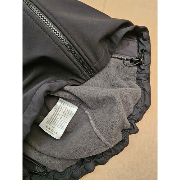 helly hansen Vest Men’s Small Gray Fleece Lined Soft shell Vest Company Logo - Picture 10 of 11